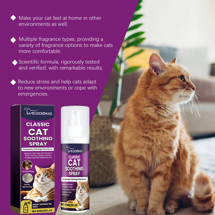 Cat Calming Spray Mood Soothing Emotions Calming