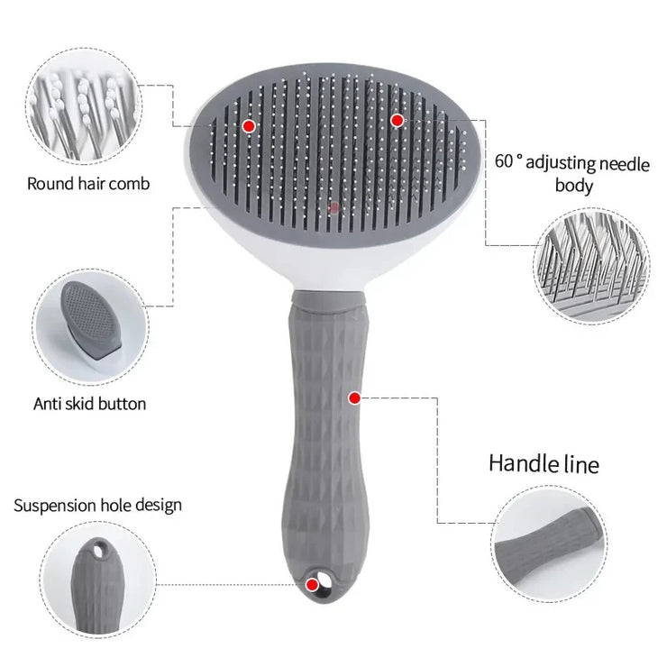 Pet Cat Hair Brush Dog Comb Grooming And Care Cat Brush